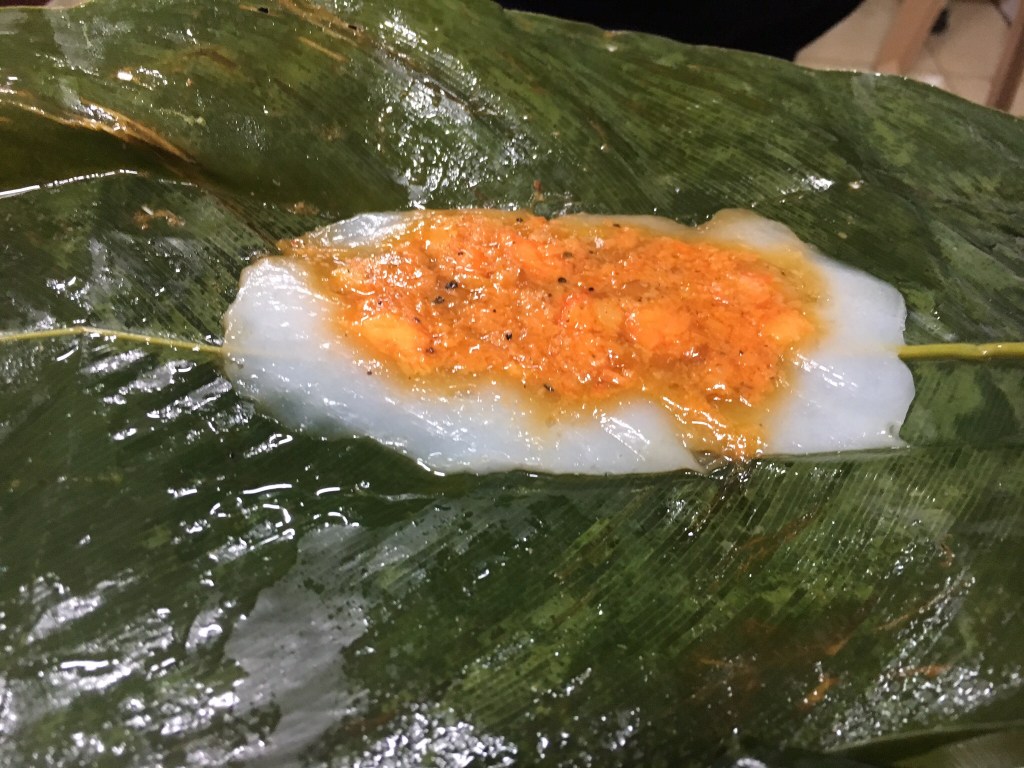 The inside of a Banh Nam