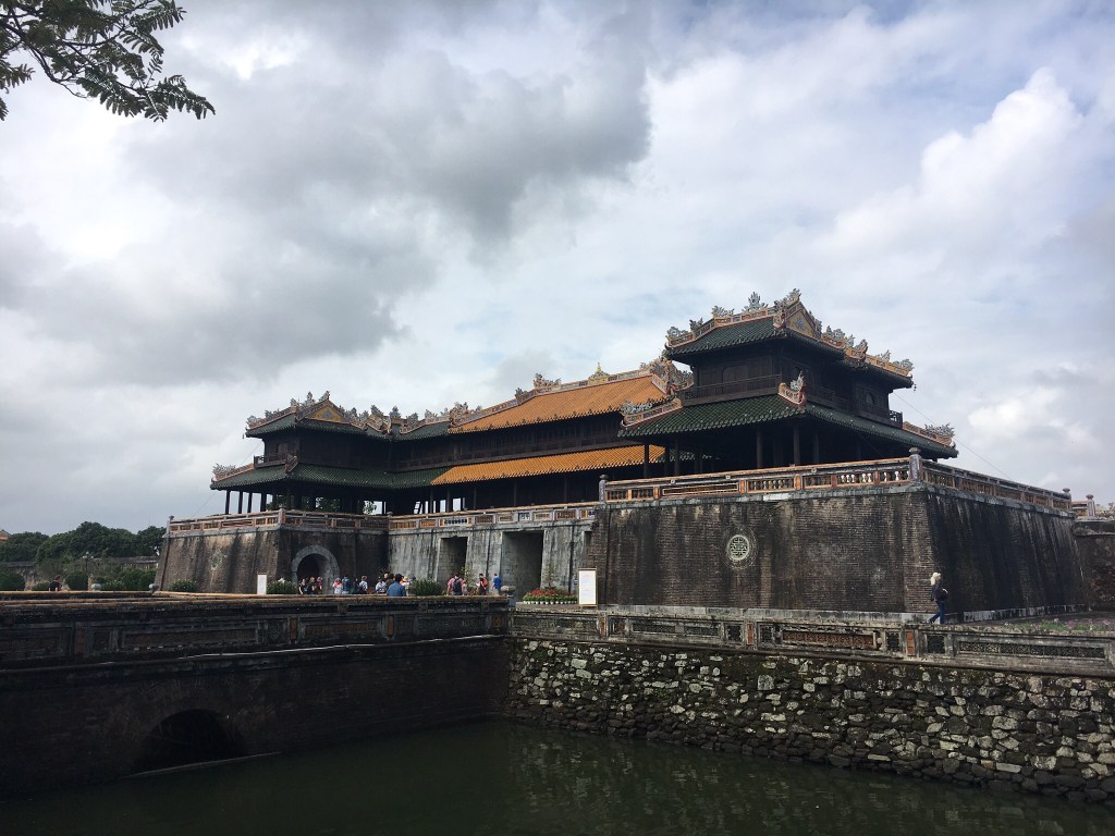 The entrance to the Imperial City in Hue