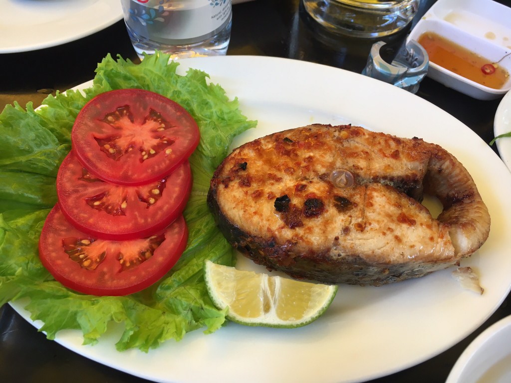 Grilled mackerel @ Quan An Ngon