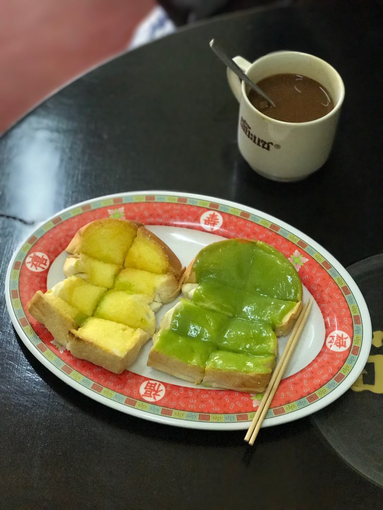 Toast and coffee @ Easee Coffee. Photo credit: Aaron.