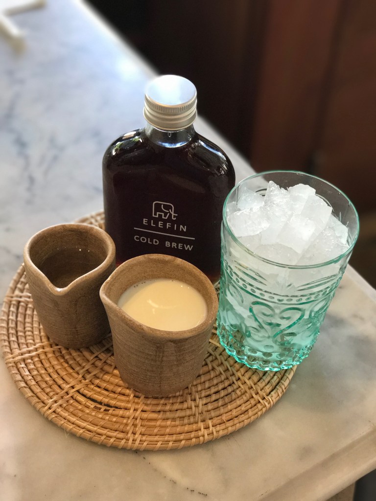 Cold brew @ Elefin Coffee. Photo credit: Aaron.