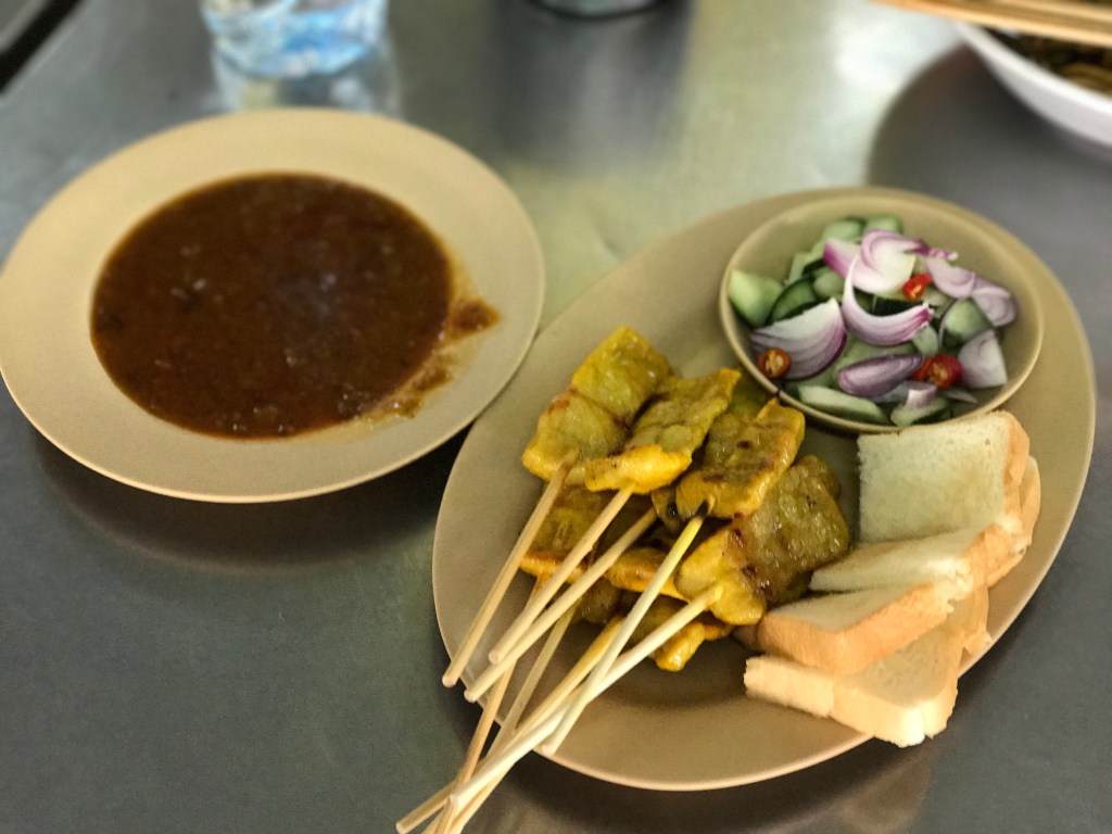 Satays @ Lock Tien Restaurant. Photo credit: Aaron.