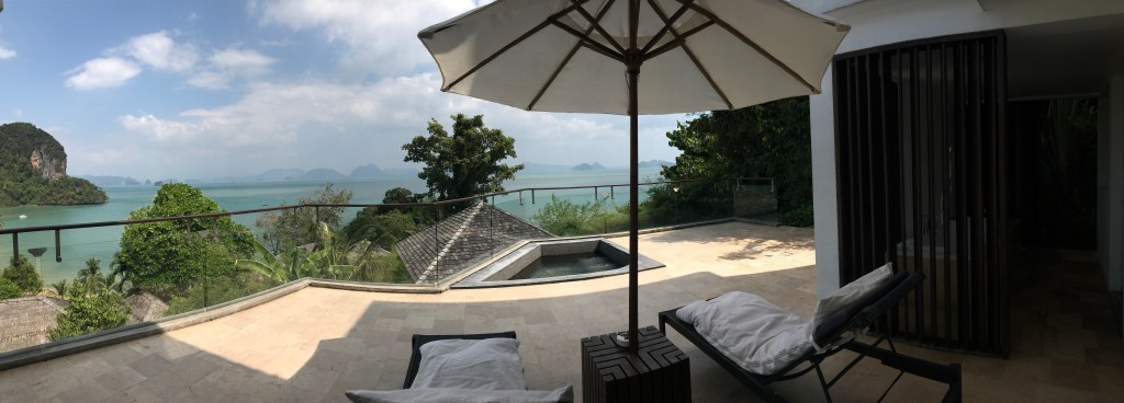 The view from our balcony. Photo credit: Aaron.