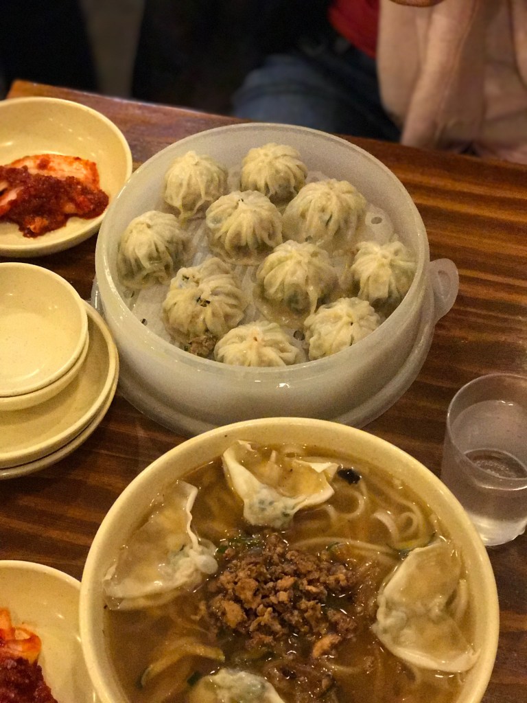 Dumplings and noodles @ Myeongdong Gyoja.