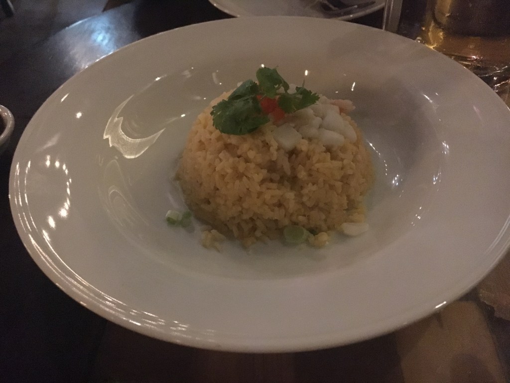 Seafood fried rice @ Red Rose Restaurant.