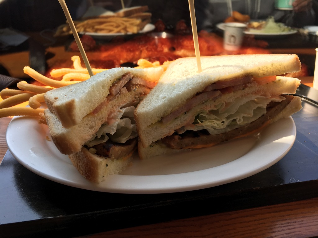 Club sandwich @ Street Churros.