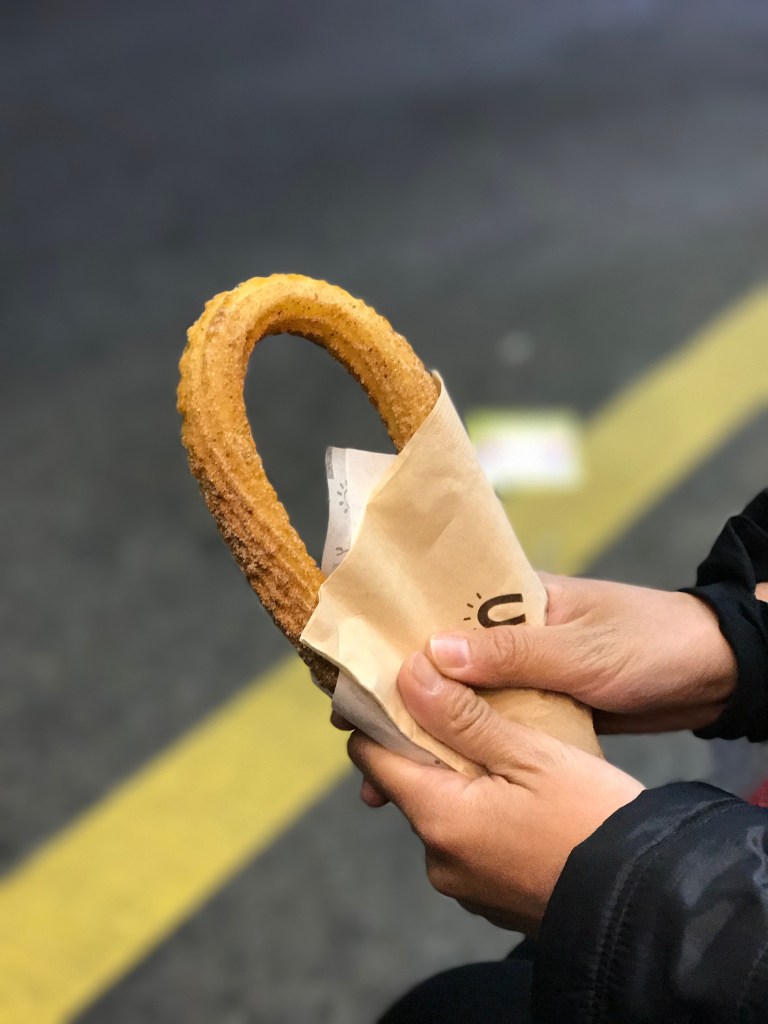 Churro from Street Churros. Photo credit: Aaron. 