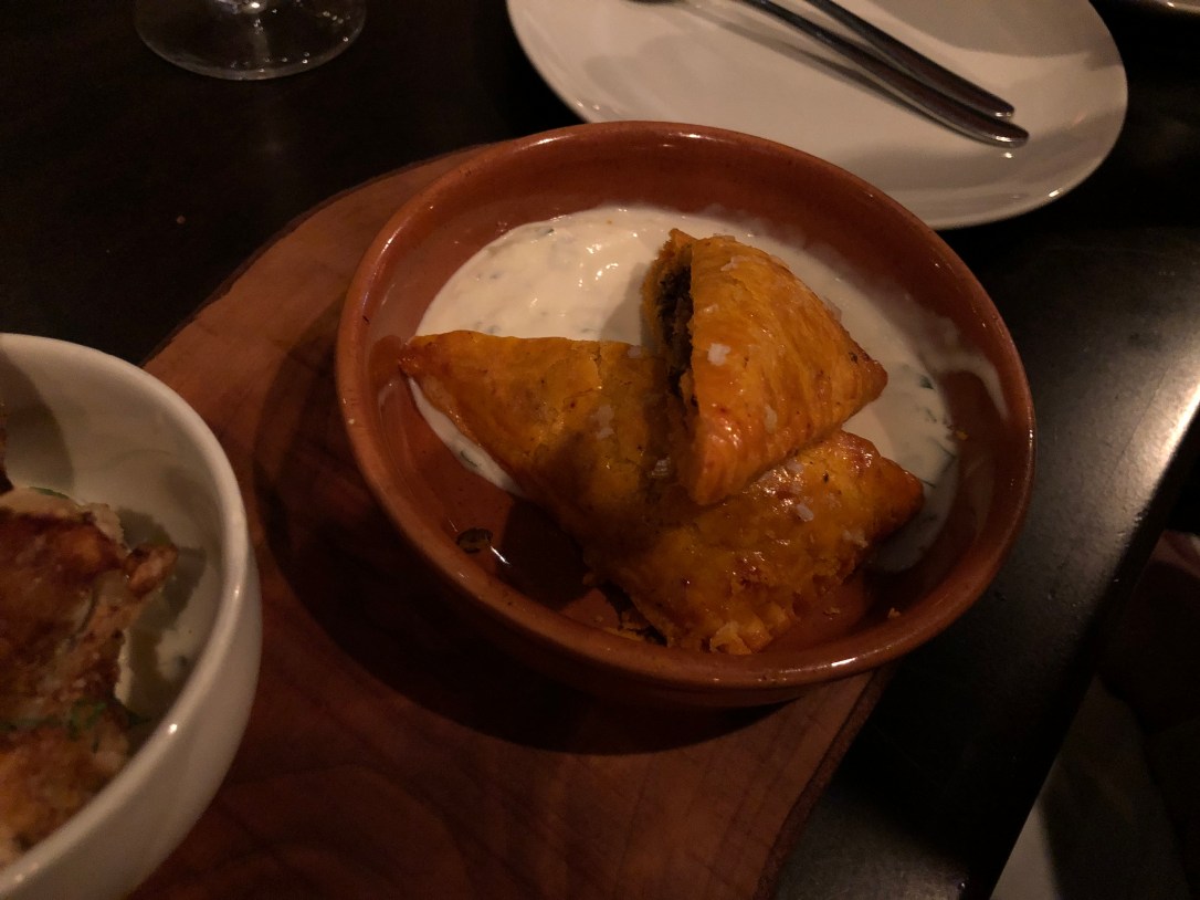 Wagyu beef Jamaican patties @ Whalesbone