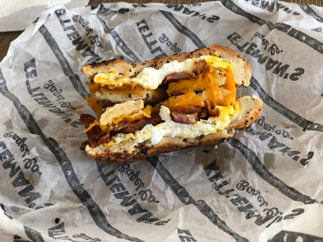 Breakfast sandwich @ Kettleman's