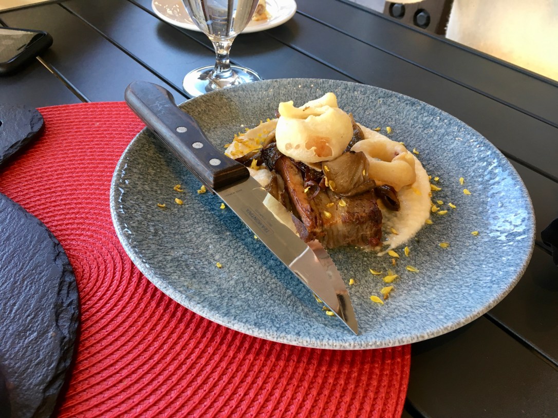 Pork belly @ Red Fox Club at Indigenous World Winery