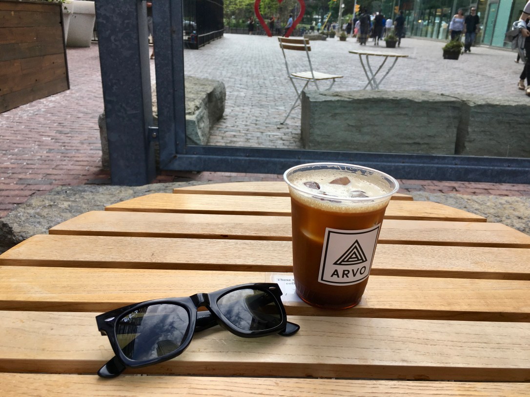 Hoppy cold brew @ Arvo Coffee
