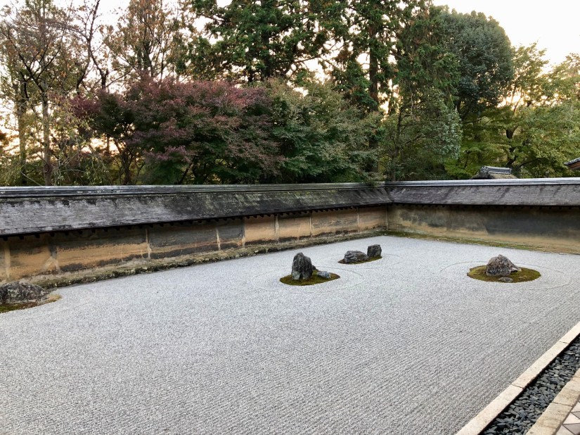 Rock garden @ Ryoan-ji