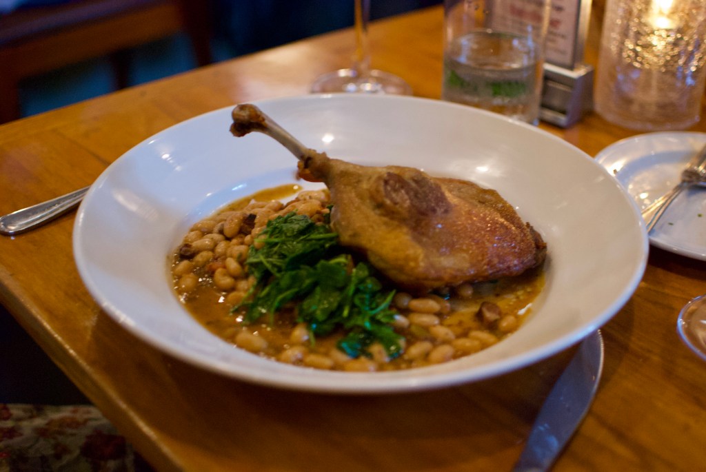 Duck leg @ Chez Piggy