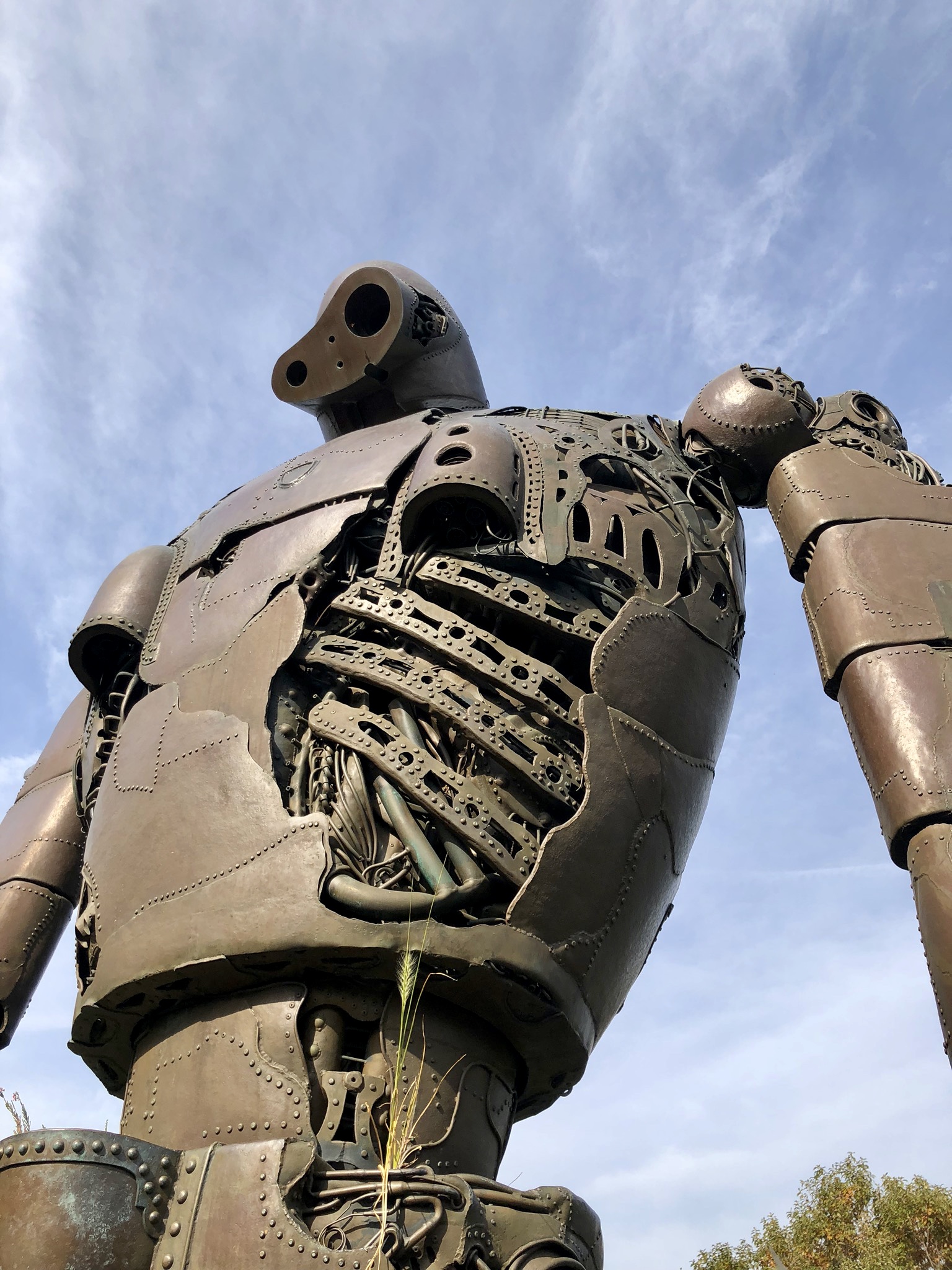 Statue from Castle in the Sky @ Ghibli Museum