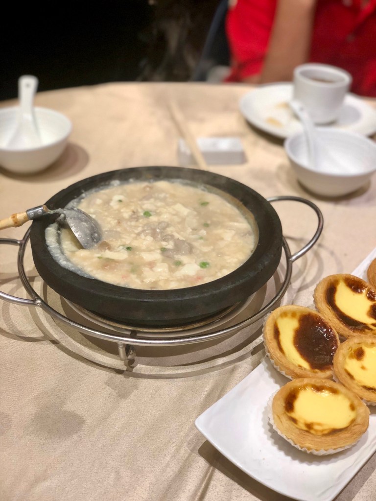 Tofu stew and Portuguese egg tarts @ 侨美食家