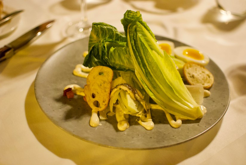 Caesar salad @ Fairmont Chateau Montebello