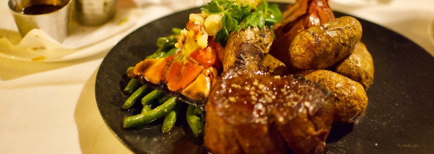 Surf and Turf @ Fairmont Chateau Montebello