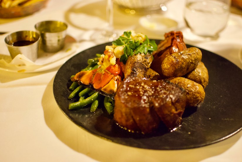 Surf and Turf @ Fairmont Chateau Montebello