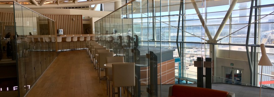 Bridge to the food section