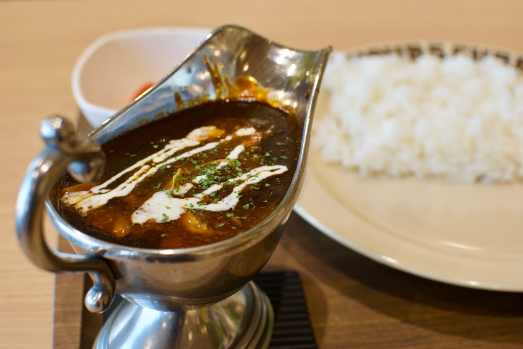 Beef tendon curry at 100 Hours Curry in Marinoa Outlet