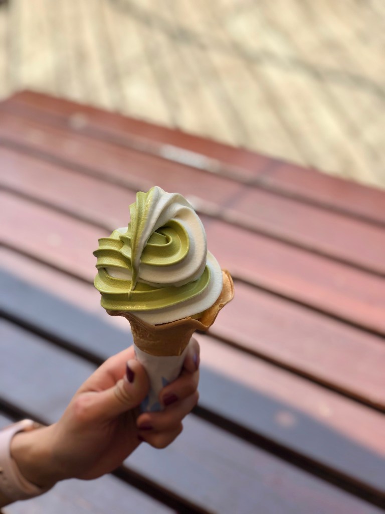 First soft serve of the trip!